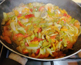 Foto del paso 4 de la receta: Relleno de fajitas vegetariana