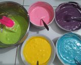 Foto langkah ke 3 dari resep Rainbow Cake Kukus (simple, no ribet, anti gagal).