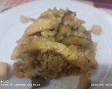 Foto del paso 6 de la receta: Arroz frito con pollo, verduras y curry amarillo