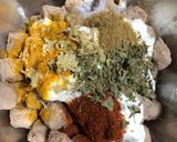 A picture of step 2 of Masala Soya Curry.