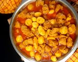 কাঁঠাল দানা ও আলু দিয়ে সয়াবিন তরকারি রেসিপির ধাপ 2 ছবি