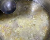 Foto langkah ke 5 dari resep Sup Jagung Telur mix Daging.