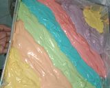 Foto langkah ke 6 dari resep Bolu Gulung Pelangi (Rainbow 🌈🌈).