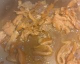 A picture of step 2 of 🥃 Drunken smoked trout pasta.