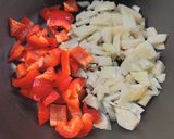 Patiszon paprikás lángoltkolbásszal🌶️ recept fázis 1 fotója