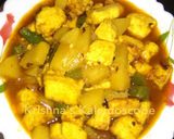 A picture of step 8 of Paneer Potato Curry paneer cooking day diaries.