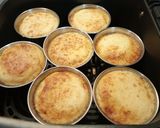 A picture of step 4 of Individual Egg Flans in Cosori Turbo Blaze (Air Fryer).