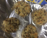 Foto del paso 3 de la receta: Hamburguesas de berenjena con carne de soya y panko