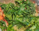A picture of step 8 of Palak Paneer.