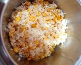 A picture of step 2 of Handwa Gujrati special Savory Cake.