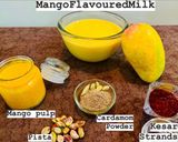 A picture of step 8 of Mango rasmalai.