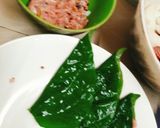 Hình bước làm 1 của món Bánh xếp lá lốt