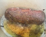 A picture of step 2 of Worlds most amazing Short Ribs - just try it - it will become a family favourite treat :P.