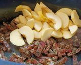 Une image de l'étape 4 de Chou rouge aux lardons pommes et curry au Cook Expert et sa cocotte..