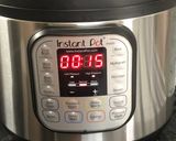 A picture of step 8 of Instant Pot Chicken Curry.