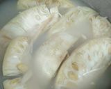 Hình bước làm 2 của món Nộm mít non