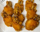 A picture of step 5 of Japanese Chicken Wings Karaage.