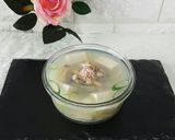 Hình bước làm 4 của món Canh ngao hoa đậu hũ