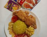 Foto langkah ke 4 dari resep Nasi Kuning Ayam Crispy.