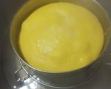 A picture of step 6 of Khaman dhokla.