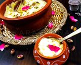 A picture of step 4 of Kesar shrikhand.