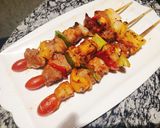 รูปขั้นตอนการทำที่ 4 ของ บาบีคิว หมูไก่ สไตล์บ้านๆ