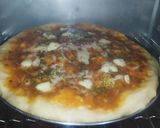 Foto langkah ke 6 dari resep No Knead Pizza [Source: Tintin Rayner].