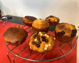 Foto del paso 3 de la receta: Muffins o magdalenas de arándanos saludables sin azúcar