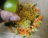 A picture of step 4 of Cheetos Chaat.