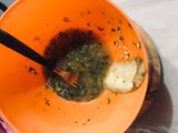 Milanesa de berenjena a la napolitana