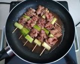 Hình bước làm 2 của món Tim & mề gà xiên que