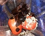 A picture of step 2 of Eggs in Pasilla Chile and Tomato Sauce.