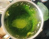 A picture of step 3 of Spicy Green Garli coriander chutney (Teekhi chutney).