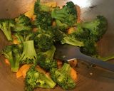 A picture of step 4 of Broccoli Potato Fry.