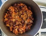 Une image de l'étape 7 de Rougail saucisses.