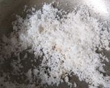 A picture of step 2 of Poha and dryfruits ladoo.