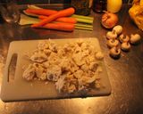 Foto del paso 1 de la receta: Ensalada de fideos hechos con lentejas rojas
