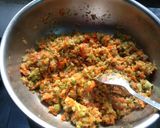 A picture of step 1 of Mixed Vegetables Roll.