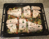 Foto del paso 4 de la receta: Lubina salvaje al horno