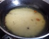 A picture of step 2 of Bengali misti pulao.