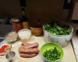 Merguez Sausage and Cumin Lentils with Dandelion Greens recipe step 1 photo