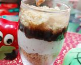A picture of step 8 of Kitkat Layered cream cheese Parfait.