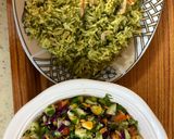 صورة لخطوة 5 من وصفة رز اخضر بالكابوريا والتونة