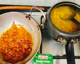 A picture of step 7 of Masoor Dal fry (Restaurant Style Mix Dal Fry) 😋😋.