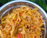 Foto langkah ke 3 dari resep 32. Tumis Pepaya Muda.
