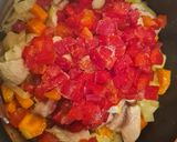 Foto del paso 4 de la receta Estofado de pollo con patatas y zanahorias