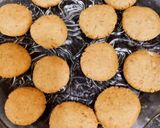 A picture of step 3 of Wheat Flour Coconut Jaggery Cookies.