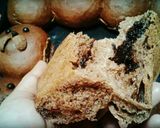 Foto langkah ke 7 dari resep Chocolate Soft Bread Buns (1x Proofing...very recommended).