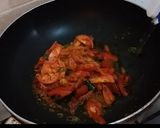 A picture of step 3 of Chana Masala Chat.