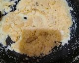A picture of step 1 of Khoya Halwa.